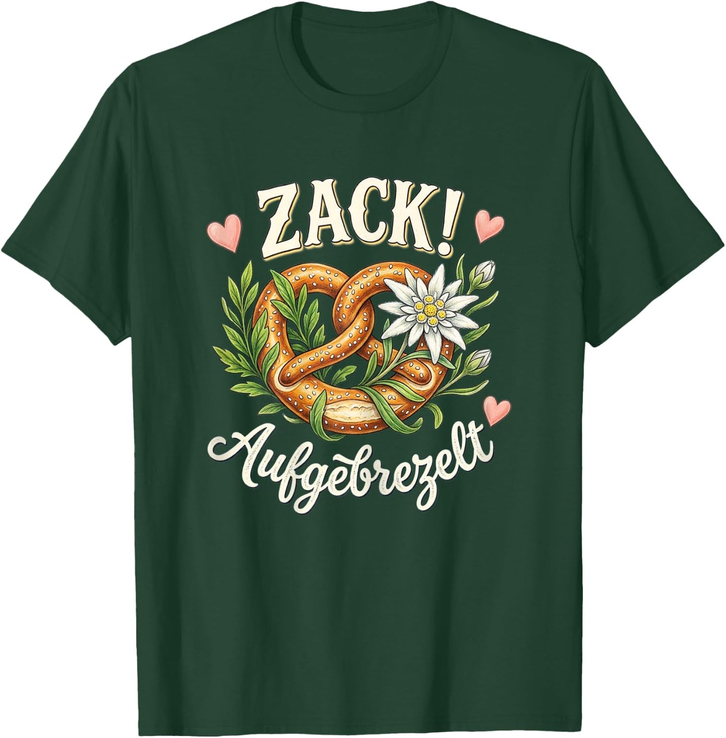 Ersatz Dirndl Shirt lustig Trachtenshirt Damen Trachten T-Shirt - T-Shirt | Forest