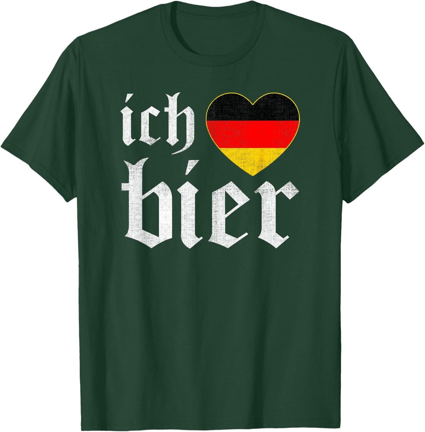 I Love Beer Oktoberfest Prost German Beer Drinking Team Gift T-Shirt - T-Shirt | Forest