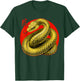 Year of the Snake 2025 Chinese New Year T-Shirt - T-Shirt | Forest