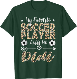 My Favorite Soccer Player Calls Me Didi Soccer Grandma T-Shirt - T-Shirt | Forest