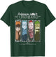 Delicious in Dungeon Ornate Frame Character Panels Anime T-Shirt - T-Shirt | Forest