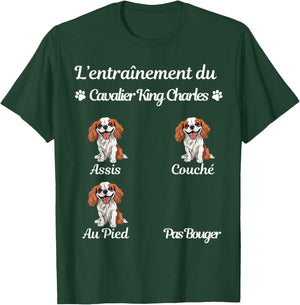 Cavalier King Charles Humour Women's Cavalier King Charles , Black T-Shirt - T-Shirt | Forest