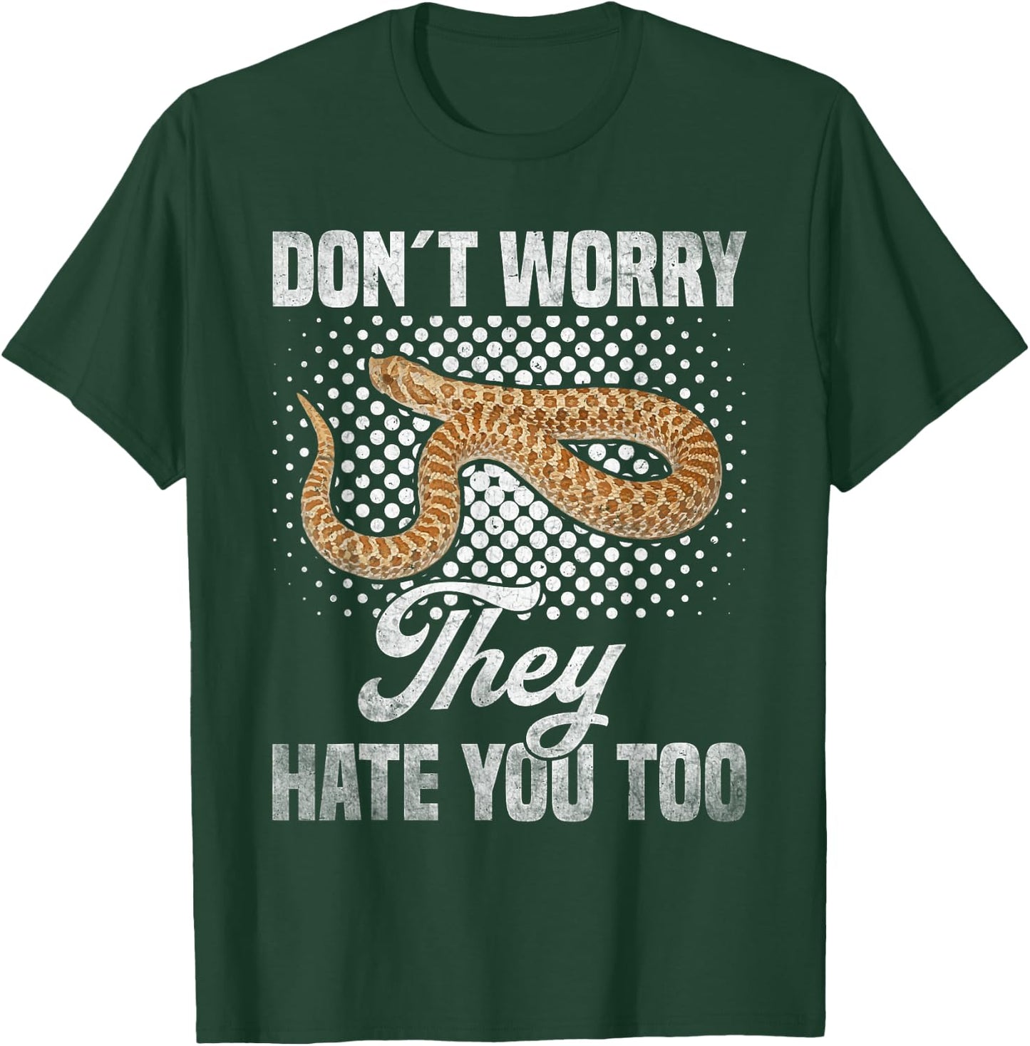 Hognose Snake Hide Hognose Snake Ring Stuffed Hognose Snake T-Shirt - T-Shirt | Forest