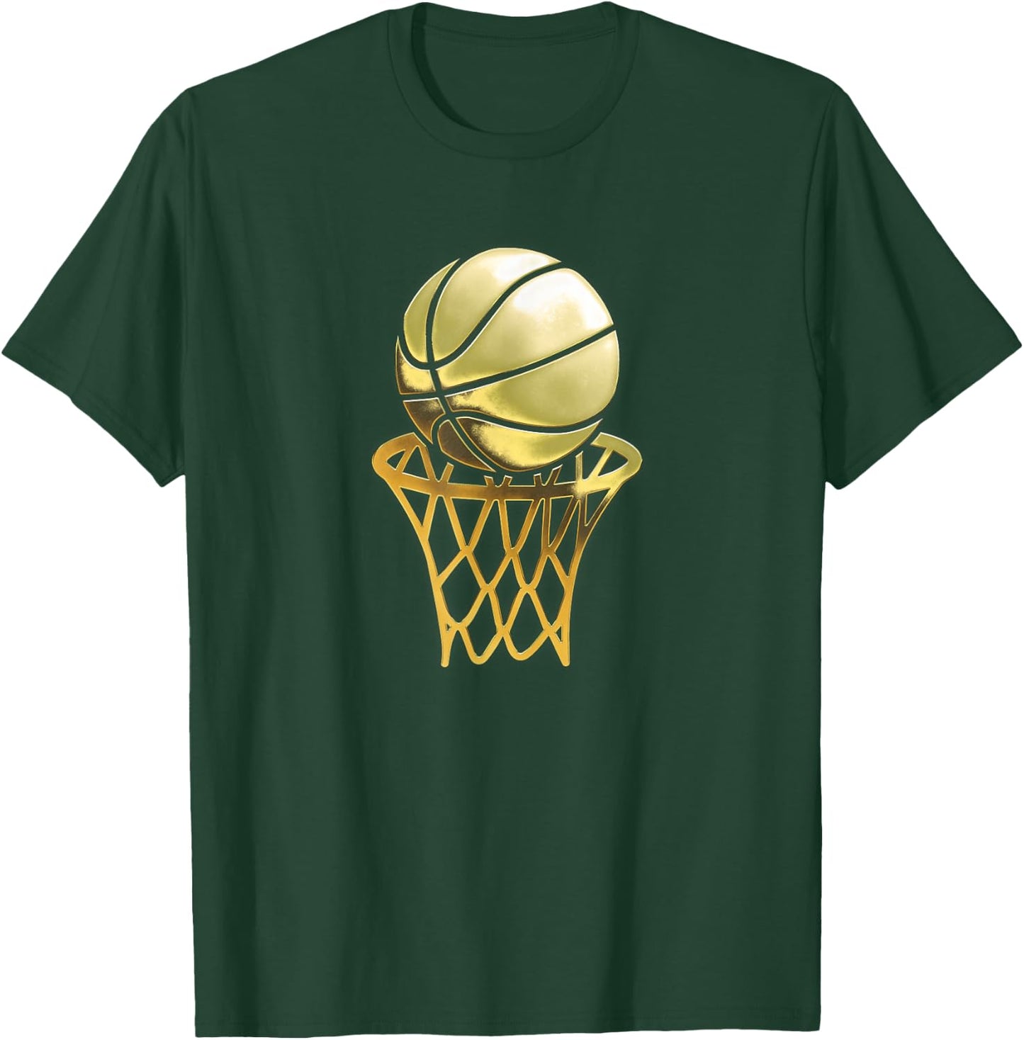 Basketball Player - Trophy Game Coach Sports T-Shirt - T-Shirt | Forest