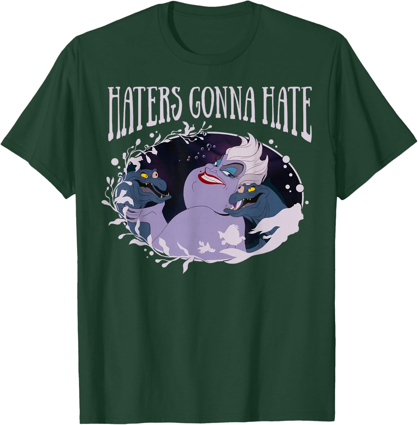 Disney Little Mermaid Ursula Haters Gonna Hate T-Shirt - T-Shirt | Forest