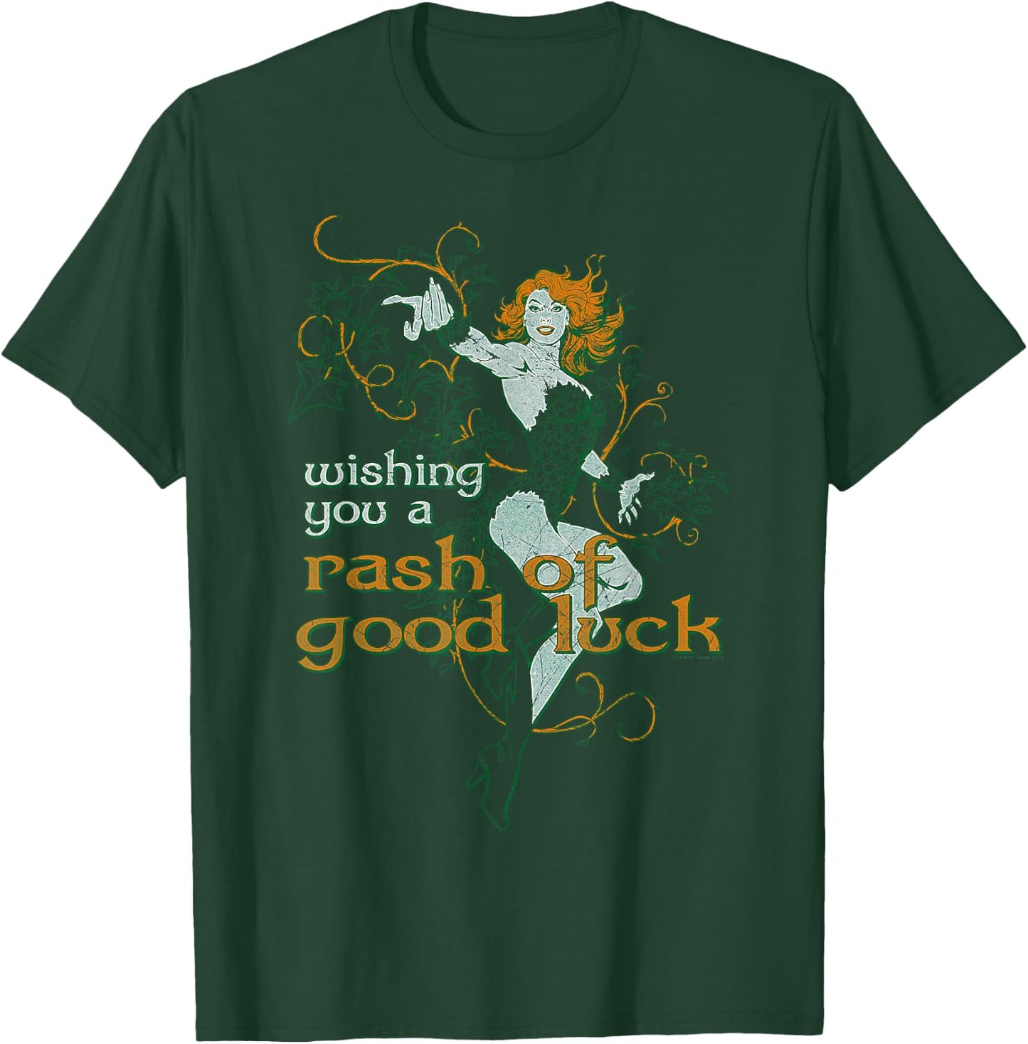 Batman Poison Ivy Rash of Good Luck T-Shirt - T-Shirt | Forest