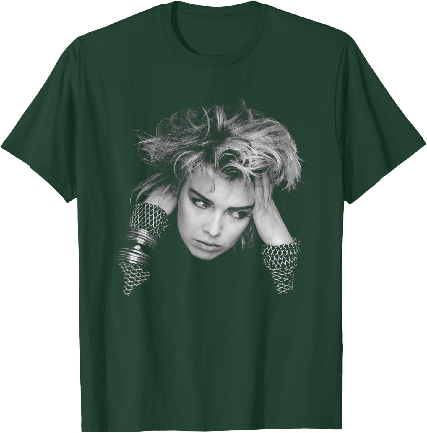 Pop singer Kim Wilde by Simon Fowler , Black, S T-Shirt - T-Shirt | Forest