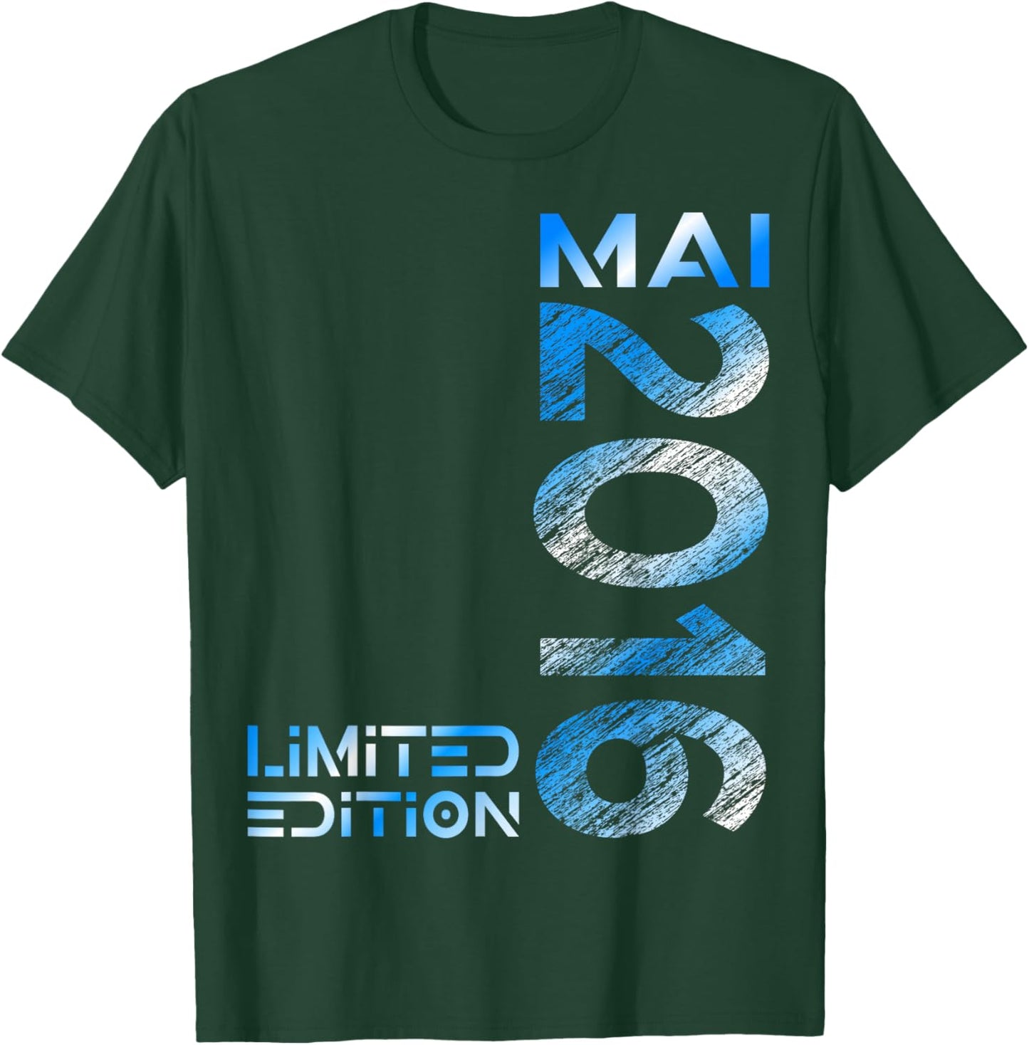 Limited Edition Mai 2016 Junge Mädchen 10. Geburtstag T-Shirt - T-Shirt | Forest