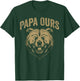 Father's Day Funny Dad Bear , Black, S T-Shirt - T-Shirt | Forest