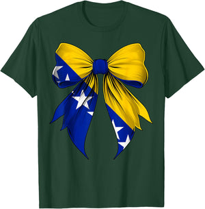 Bosnien-Herzegowina-Flagge, Bosnien und Herzegowina, Band T-Shirt - T-Shirt | Forest