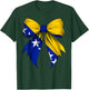 Bosnien-Herzegowina-Flagge, Bosnien und Herzegowina, Band T-Shirt - T-Shirt | Forest