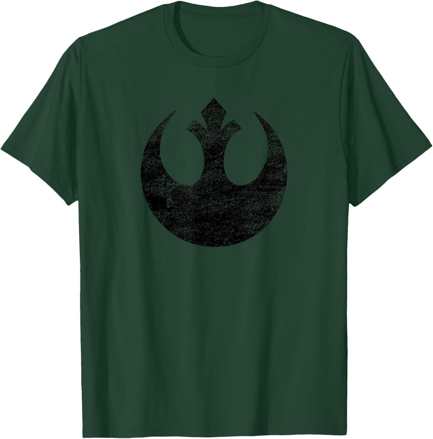 Star Wars Rebel Alliance Logo Weathered Light , gray T-Shirt - T-Shirt | Forest