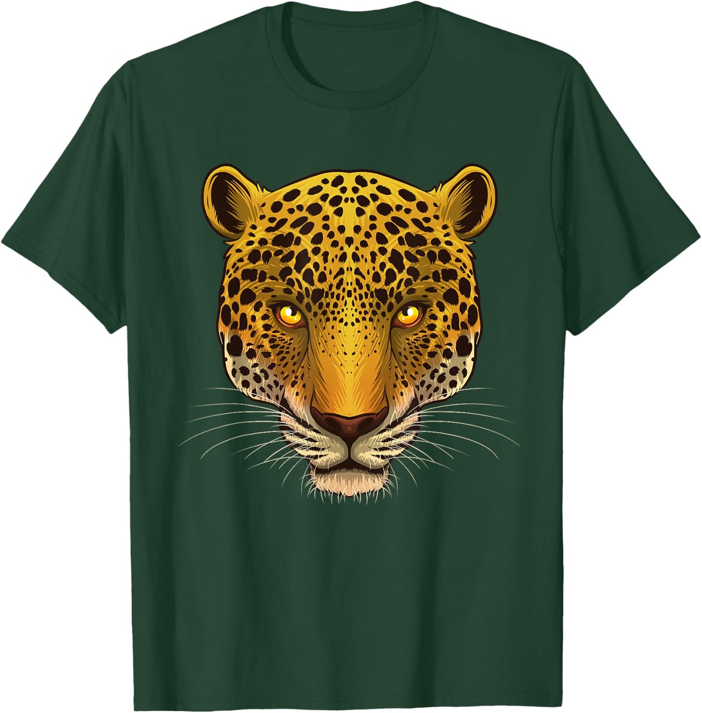Funny Jaguar Art Women Kids Cat Animal Jaguar Lover T-Shirt - T-Shirt | Forest