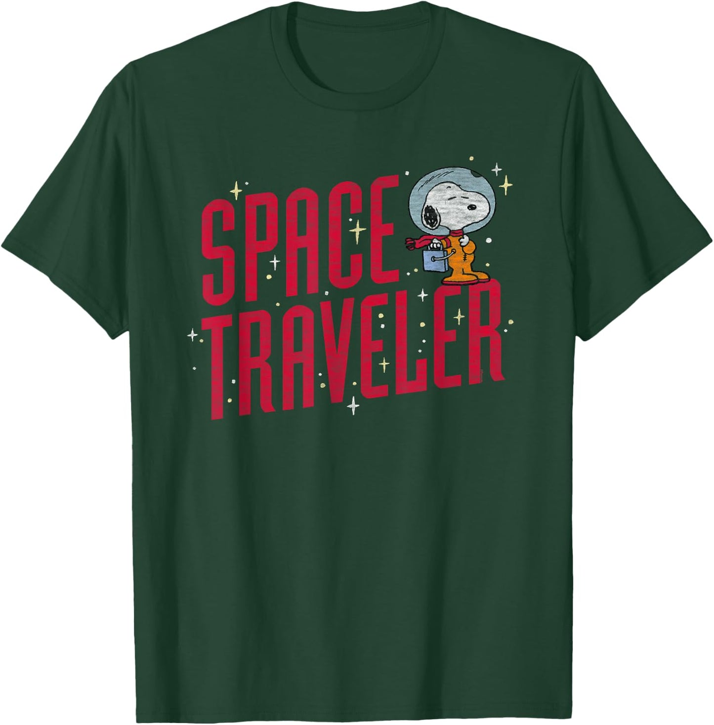 Peanuts Snoopy the Spaceman T-Shirt - T-Shirt | Forest