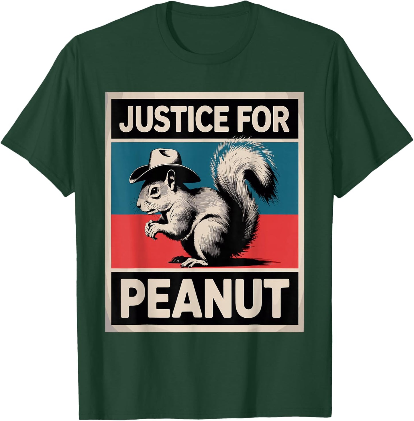 Justice for Peanut The Squirrel - The Squirrel P-nut T-Shirt - T-Shirt | Forest