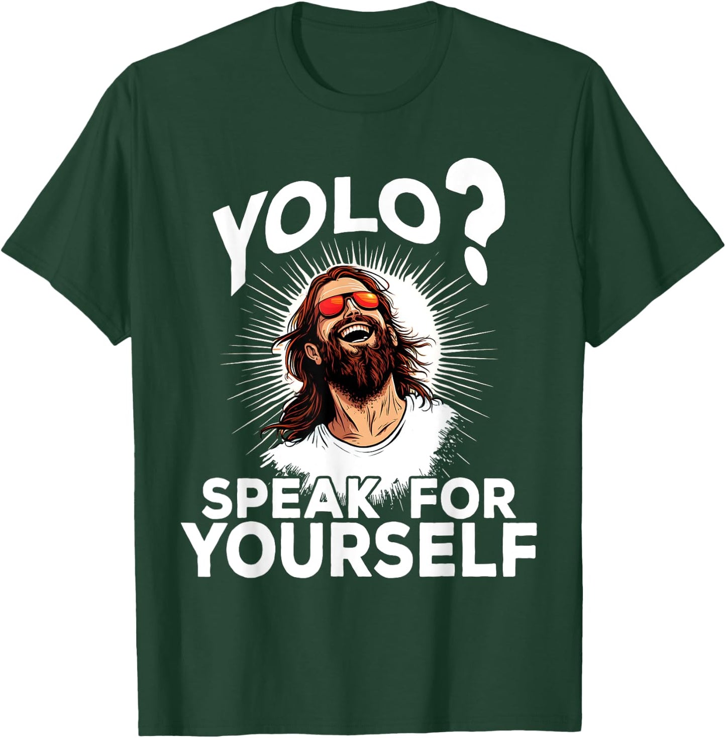 Jesus YOLO Meme Funny Christian Easter T-Shirt - T-Shirt | Forest