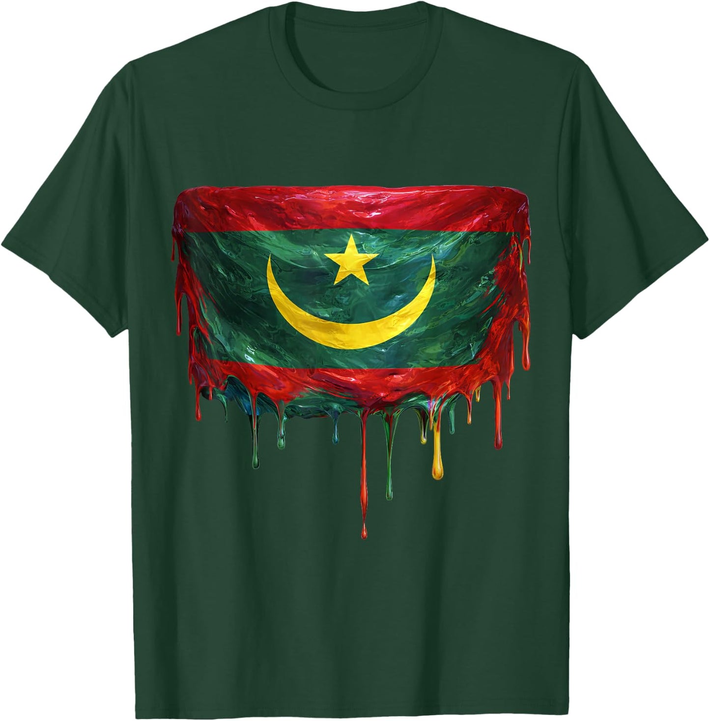 Drapeau de la Mauritanie T-Shirt - T-Shirt | Forest