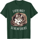 Hund Offizielles Lieblings Schlafshirt Sibirischer Husky T-Shirt - T-Shirt | Forest