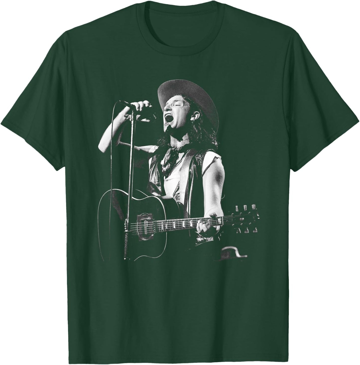 U2 Bono singt live im Birmingham NEC 1987 T-Shirt - T-Shirt | Forest