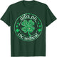 Dibs On The Redhead St Patrick's Day Leopard Shamrock Women T-Shirt - T-Shirt | Forest
