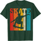Skateboard Vintage Skating Skater Gift T-Shirt - T-Shirt | Forest