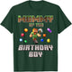 Mommy Of The Birthday Boy Video Gamer Pixel Number T-Shirt - T-Shirt | Forest