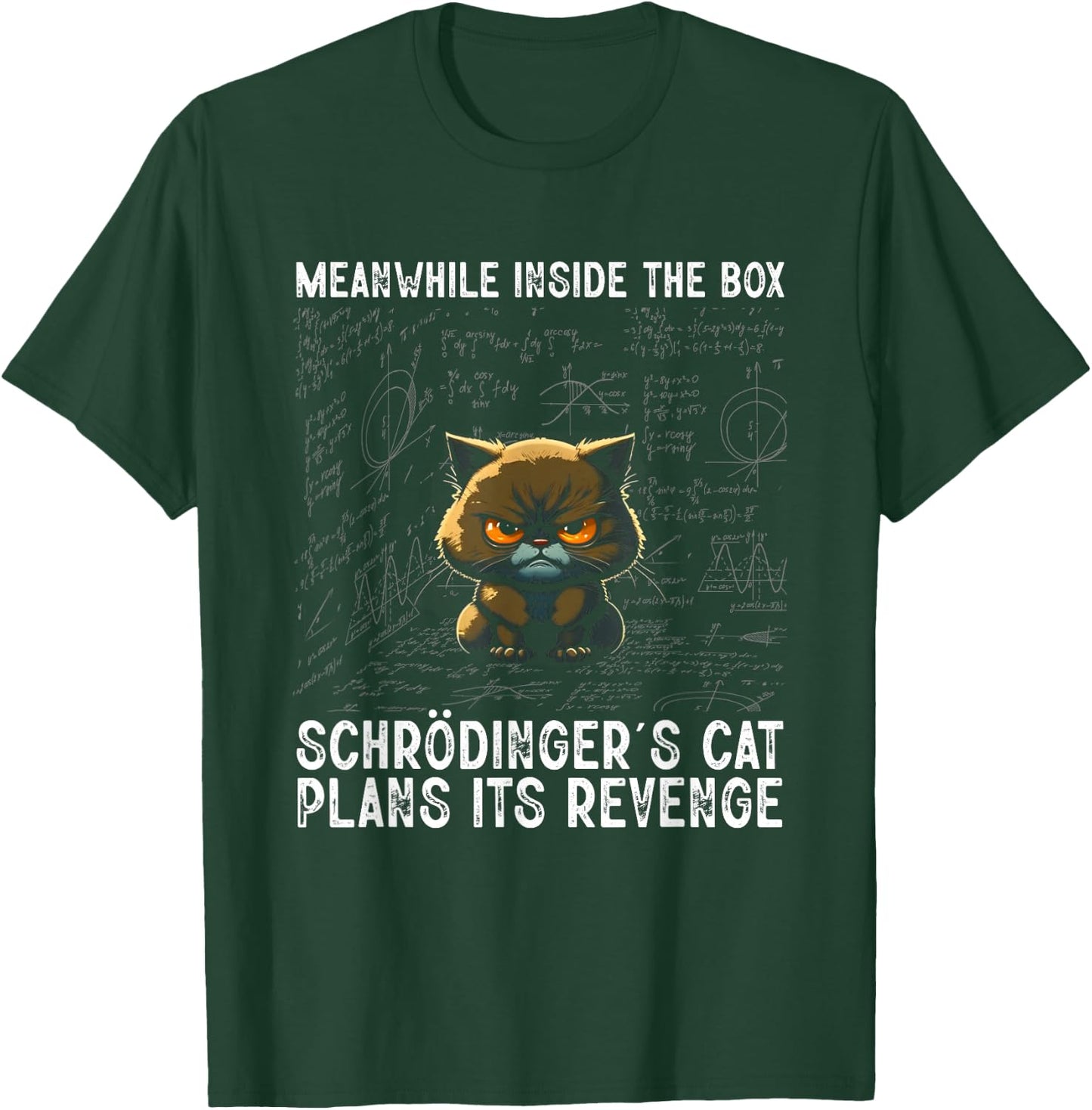 Inside The Box Schrödingers Cat Physics Student Gift , black T-Shirt - T-Shirt | Forest
