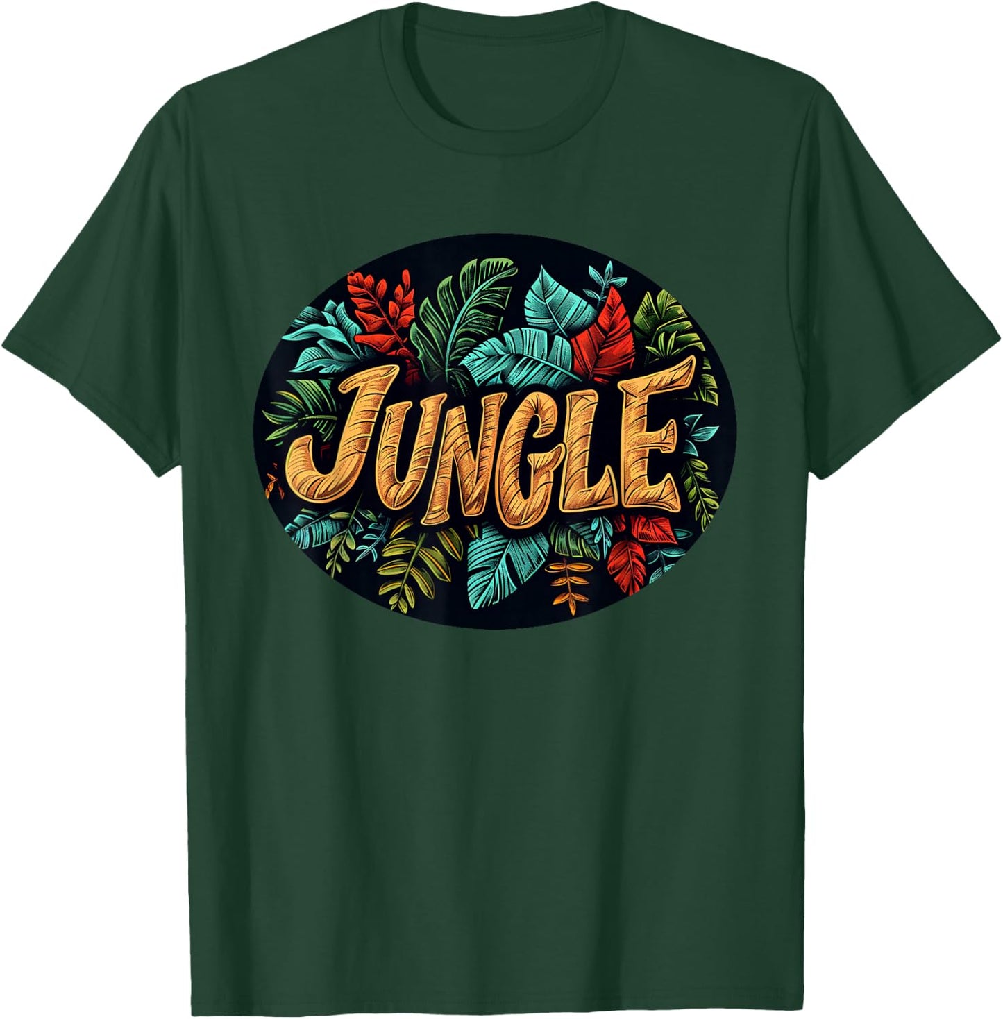 Amazing Jungle Graphic for a Unique Style T-Shirt - T-Shirt | Forest