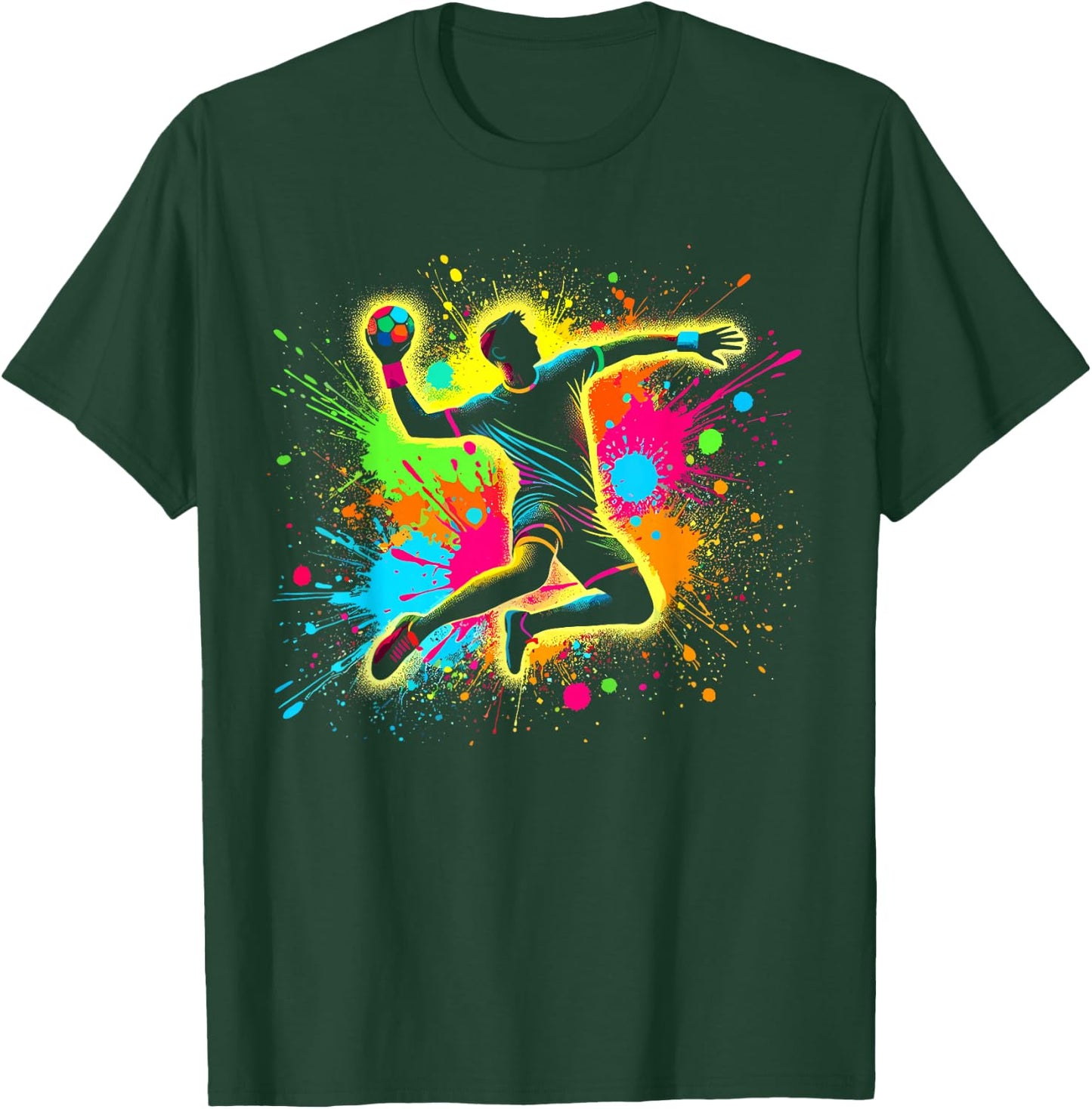 Handball & Handball Graphic | , Boys & Teens T-Shirt - T-Shirt | Forest