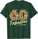 60 Year Woman Leopard Fabulous 60th Birthday T-Shirt - T-Shirt | Forest