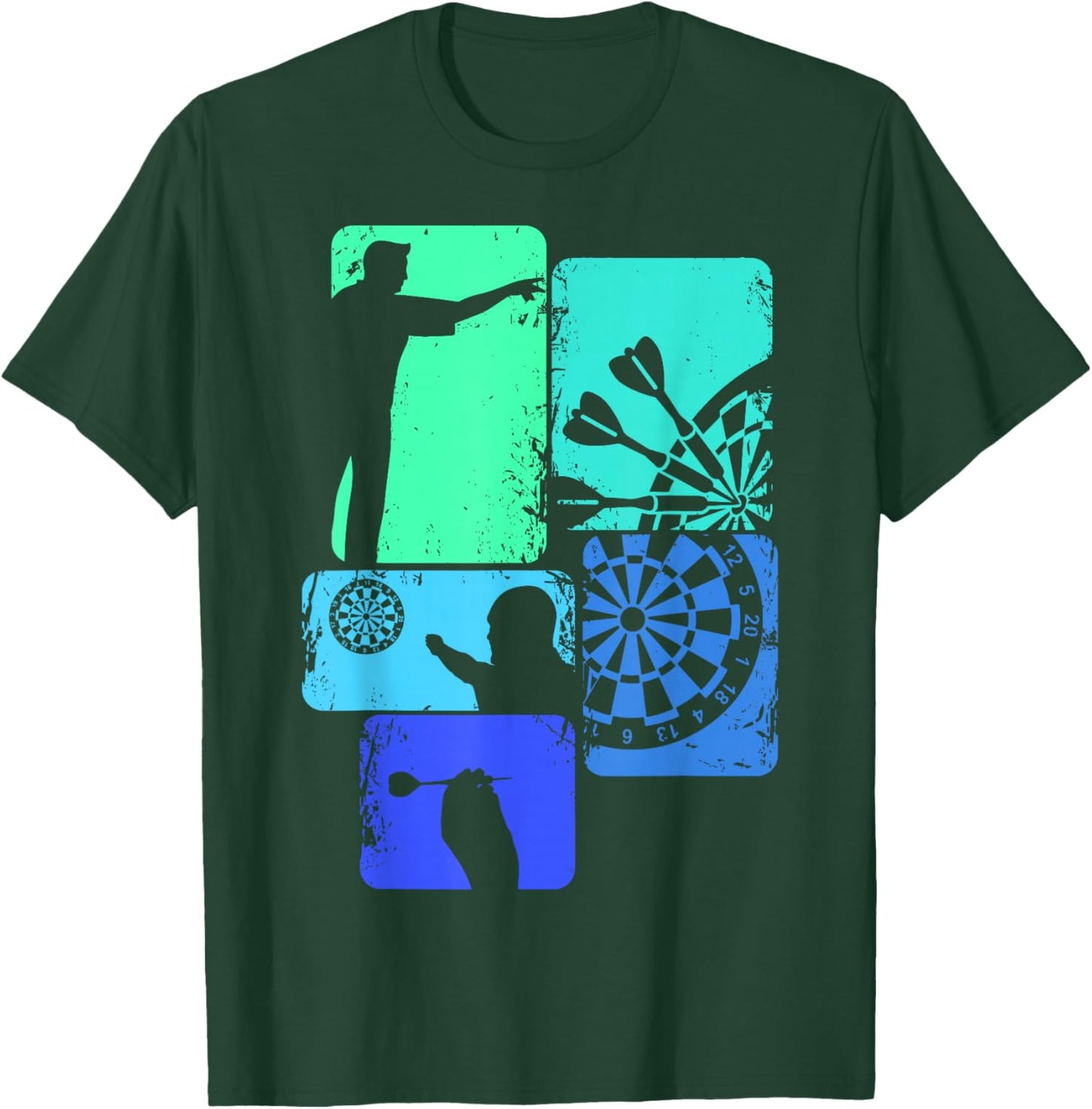Darts Darts Men's , Black, S T-Shirt - T-Shirt | Forest