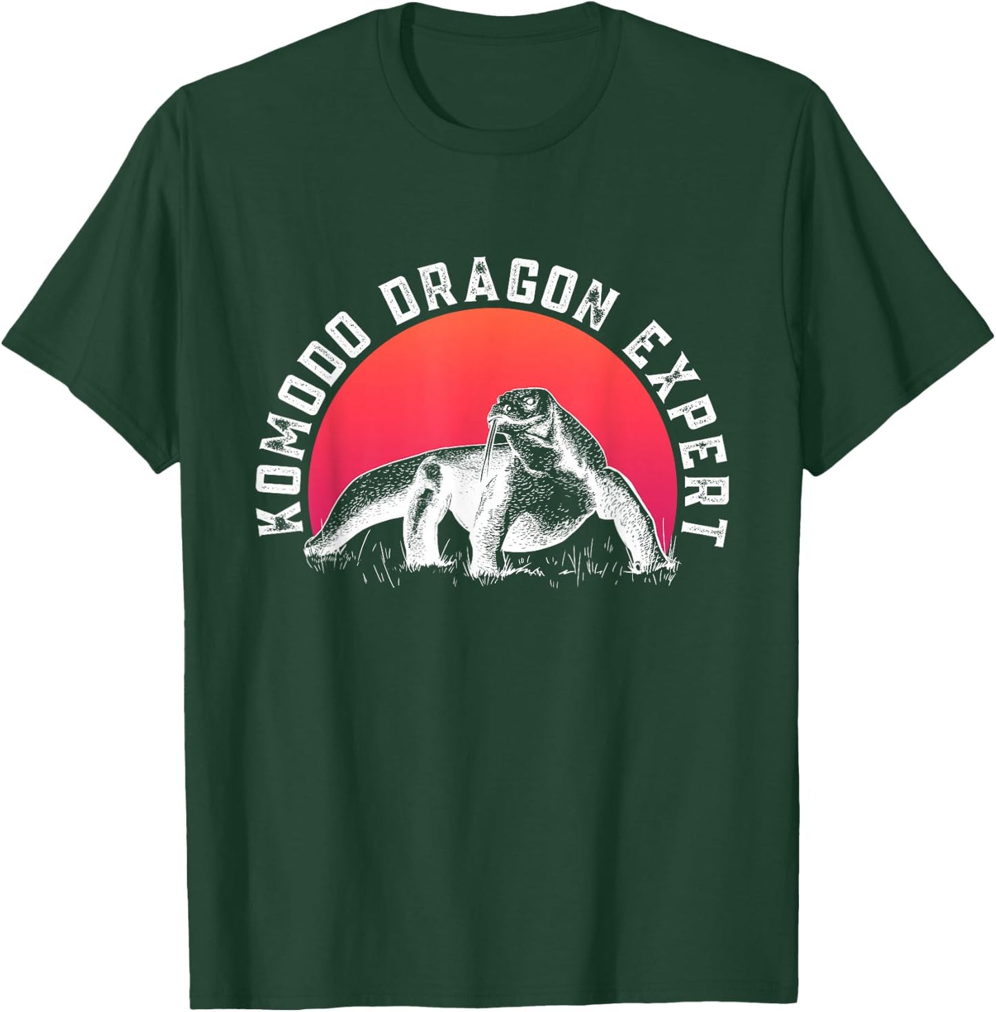 Komodo Dragon Expert - Funny Komodo Dragon T-Shirt - T-Shirt | Forest