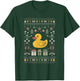 Rubber Duck Ugly Christmas T-Shirt - T-Shirt | Forest