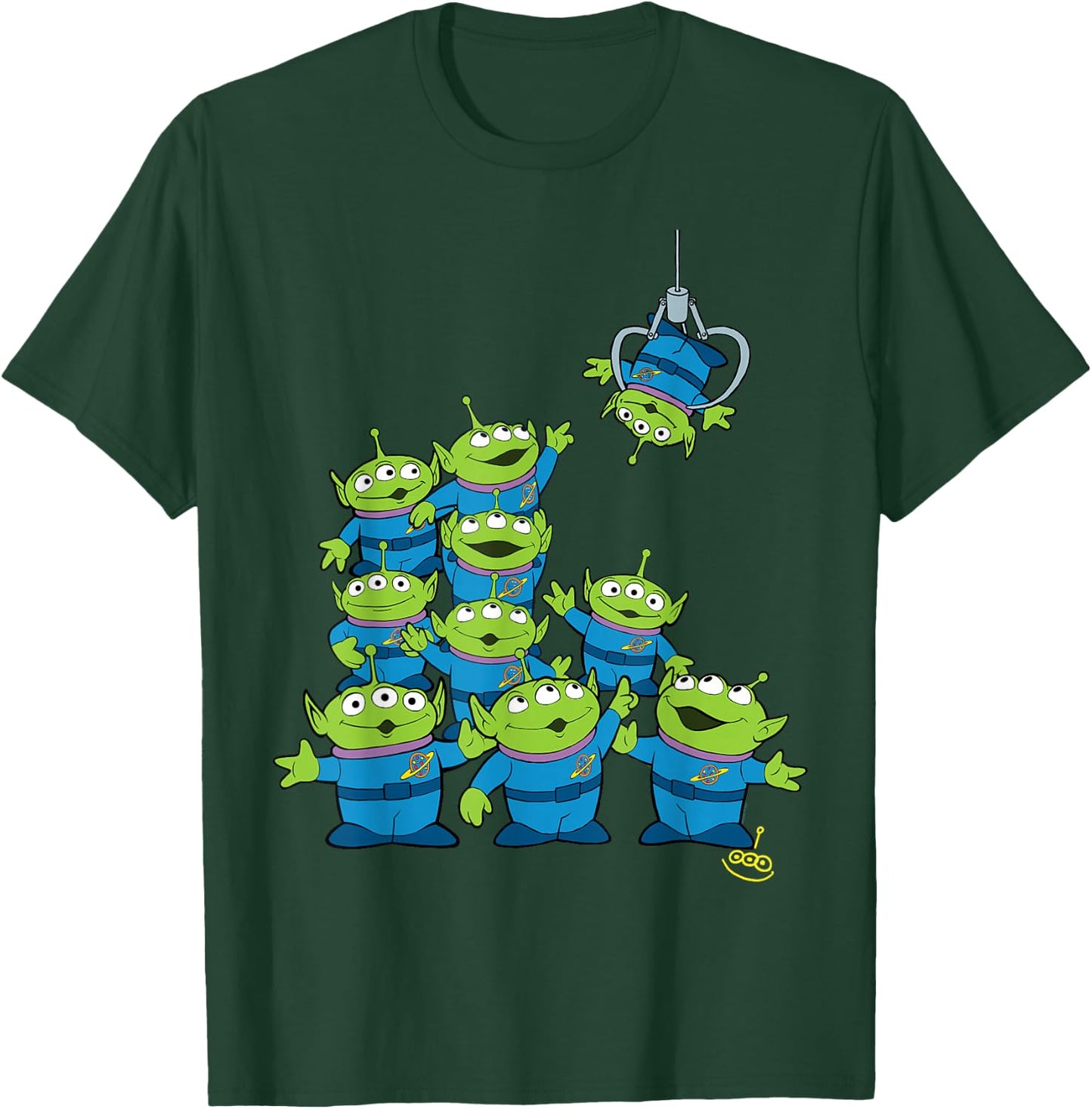 Disney and Pixar's Toy Story Aliens & The Claw Signature T-Shirt - T-Shirt | Forest
