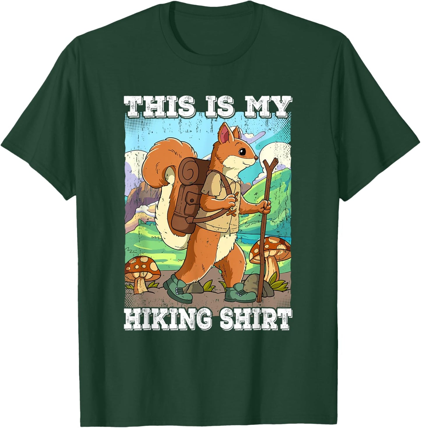 This Is My Hiking T-Shirt - T-Shirt | Forest