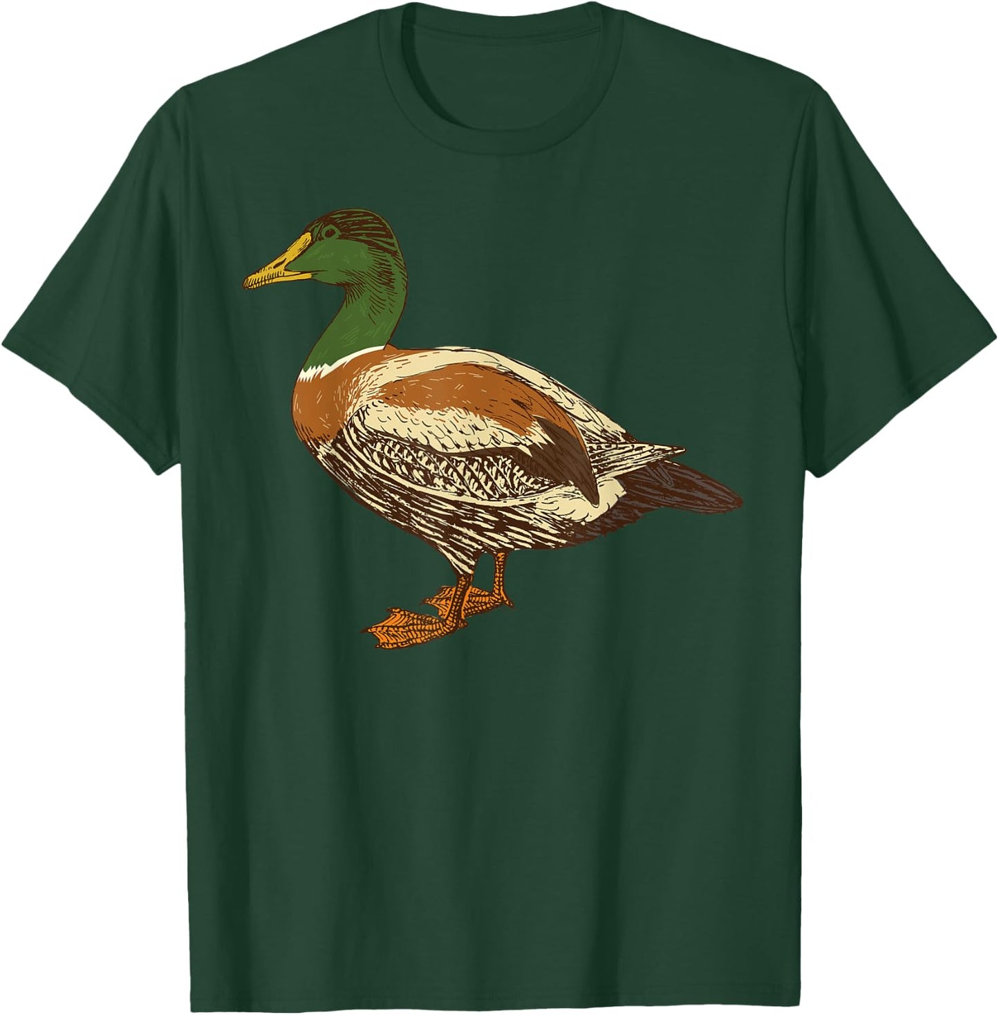 Mallard Duck Cute I Love Waterfowl Gift T-Shirt - T-Shirt | Forest