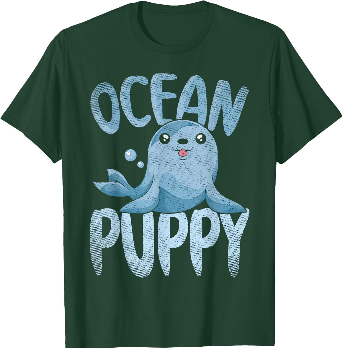 Ocean Puppy Seal Lover Zoo Animal Cute Sea Lion T-Shirt - T-Shirt | Forest