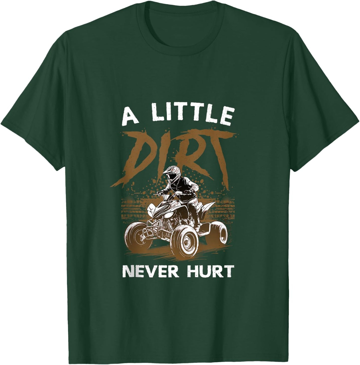 Cool ATV Design Women Kids Quad 4 Wheeler ATV Riding T-Shirt - T-Shirt | Forest