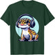 Gecko With Headset Music Musician Herpetology Leopard Gecko T-Shirt - T-Shirt | Forest