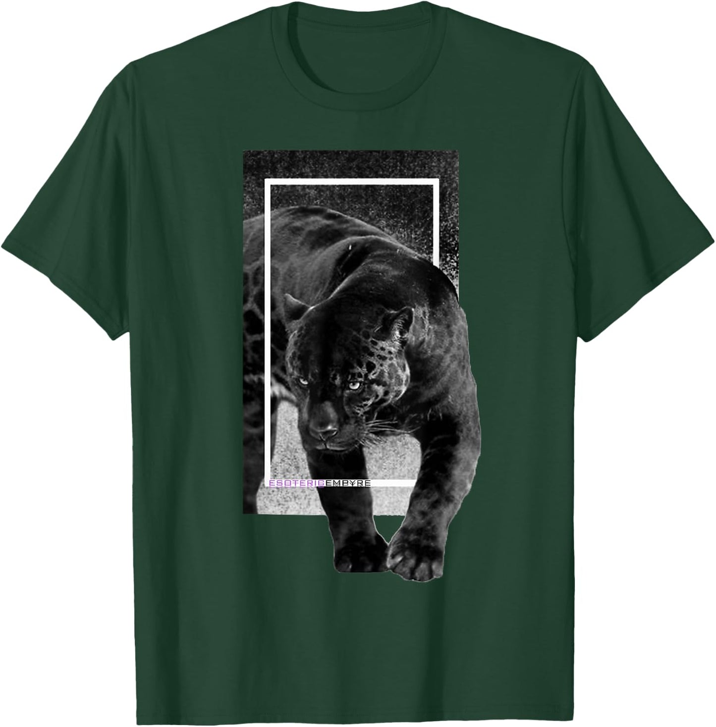 Black Panther Geometric T-Shirt - T-Shirt | Forest