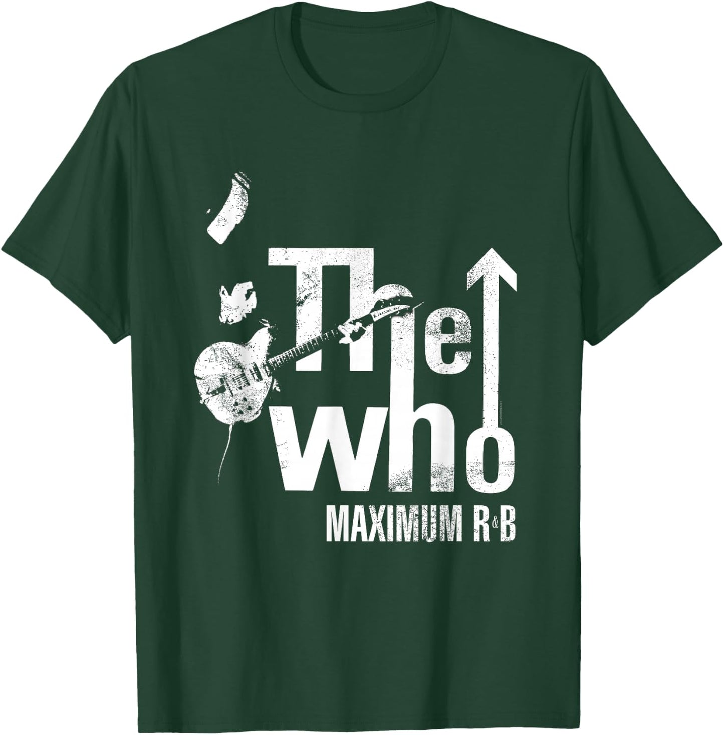 The Who Official Maximum R&B Tour , black T-Shirt - T-Shirt | Forest