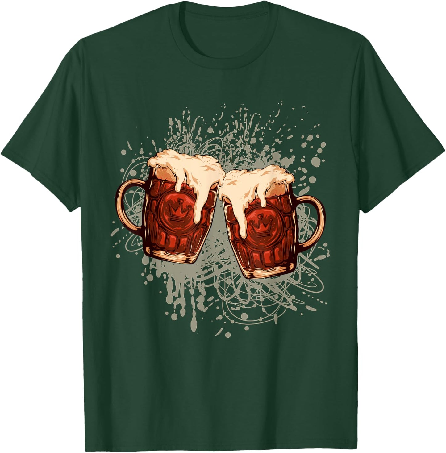 Root Beer Float Funny Drinking Lover Home Brewing Papa Dad T-Shirt - T-Shirt | Forest