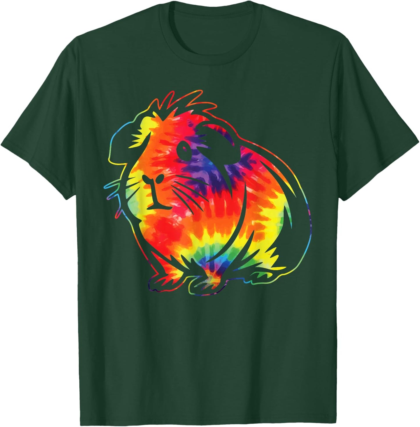 Guinea Pig Tie Dye T-Shirt - T-Shirt | Forest