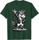 Rock Music & Heavy Metal Rocker, Funny Unicorn Rockhand , black T-Shirt - T-Shirt | Forest