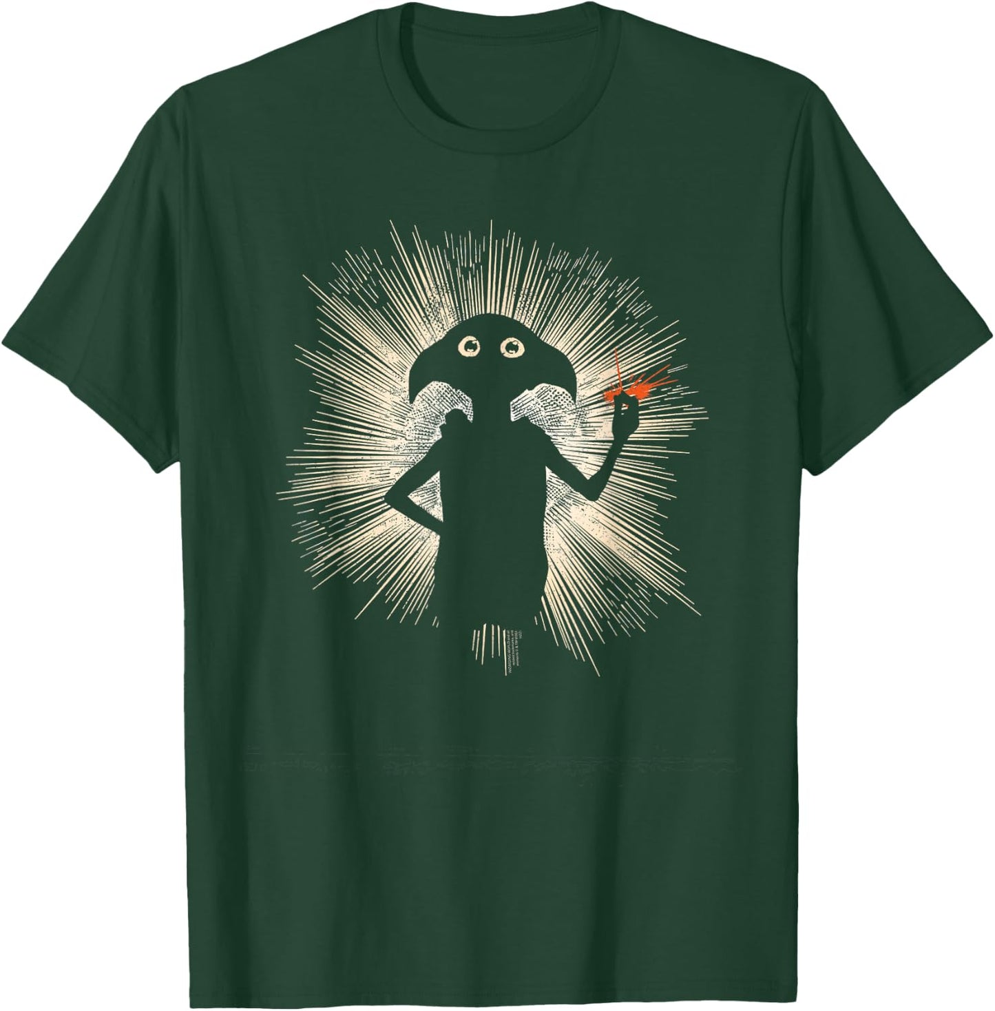 Harry Potter Dobby Silhouette T-Shirt - T-Shirt | Forest