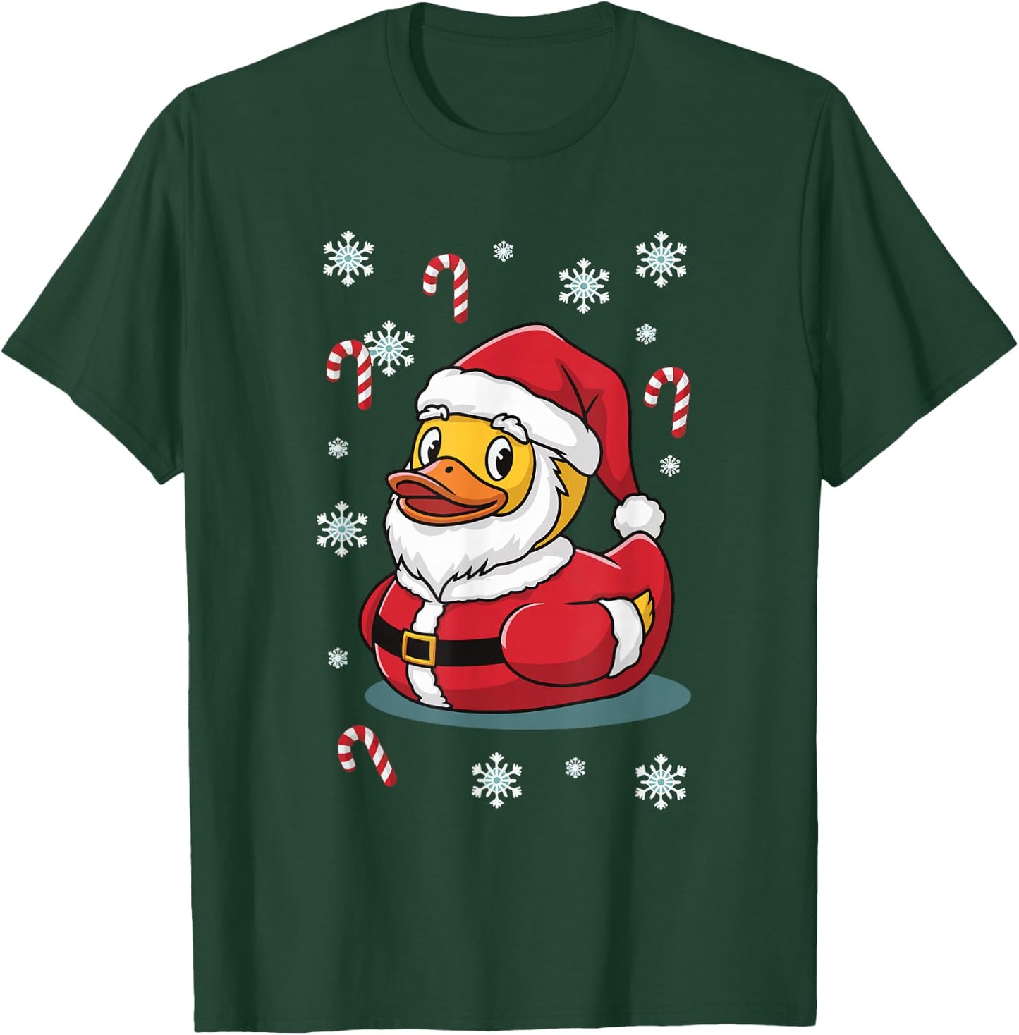 Rubber Duck Christmas T-Shirt - T-Shirt | Forest