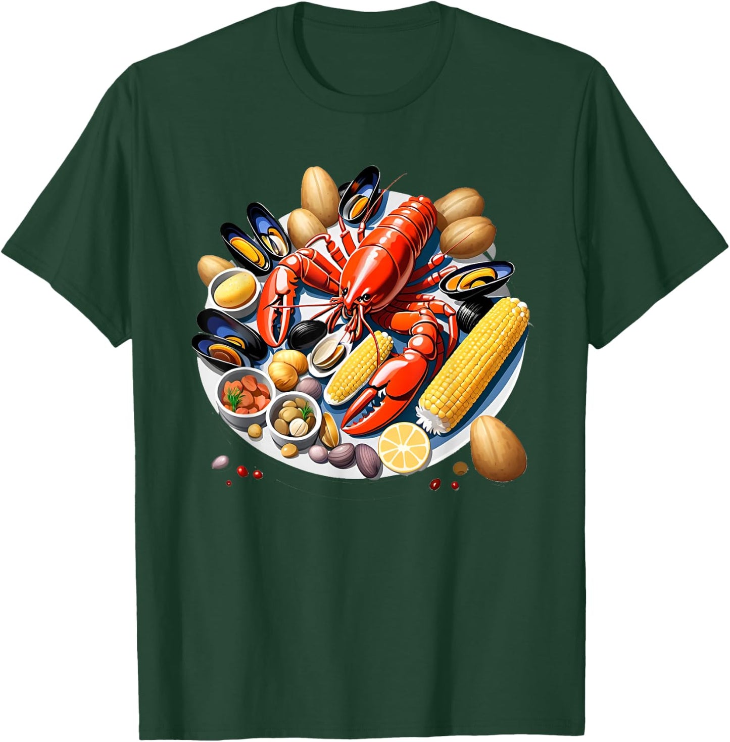 New England Shell Cake T-Shirt - T-Shirt | Forest