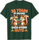 38th Wedding Anniversary 38 Years of Driving Each Other Nuts T-Shirt - T-Shirt | Forest