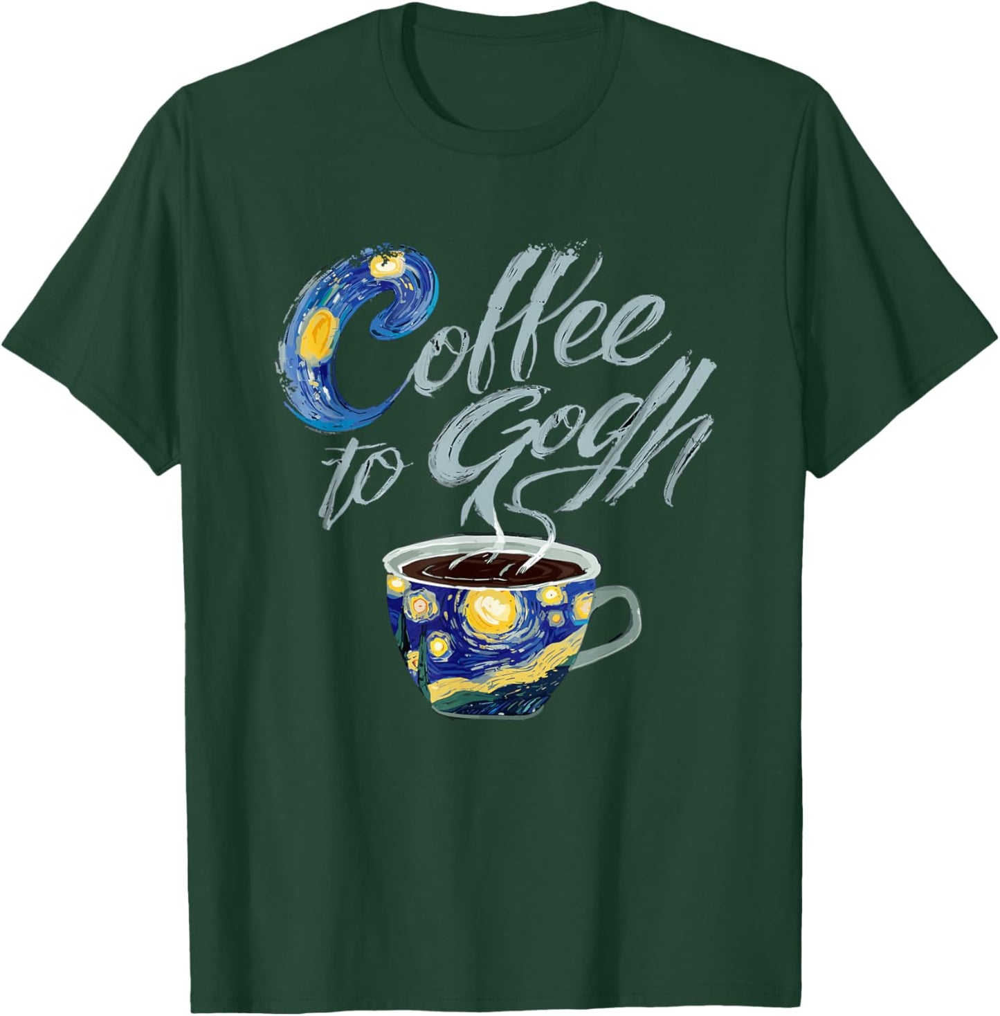 Coffee to gogh T-Shirt - T-Shirt | Forest