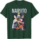 Naruto Shippuden Ninja Group Modern Collage Photo Anime T-Shirt - T-Shirt | Forest